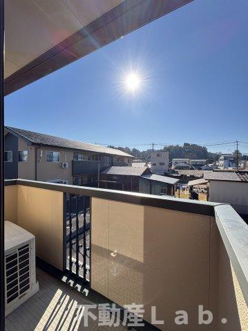 マウンテンクレストヒロのバルコニー