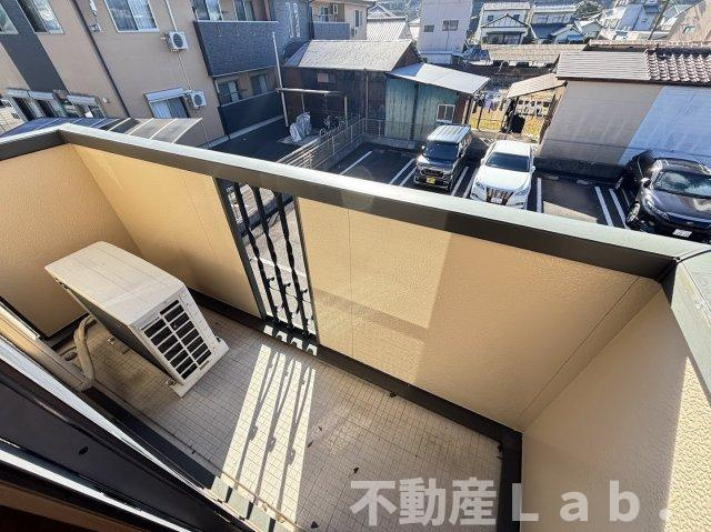 マウンテンクレストヒロのバルコニー