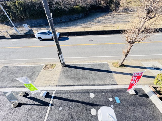 柏市布施新町４丁目新築戸建（布施新町第３）の展望|バルコニーより道路側眺望・南西側道路につき日当たり良好♪