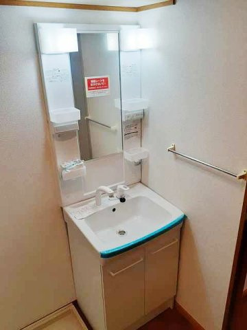 熊本市東区長嶺西３丁目の賃貸マンションの洗面所|使いやすい洗面所です