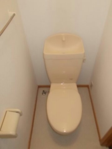 合志市須屋のアパートのトイレ|落ち着いたトイレです