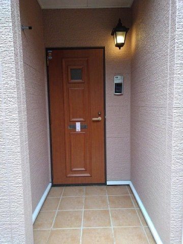 サンフラワーＢのエントランス|建物の内部です