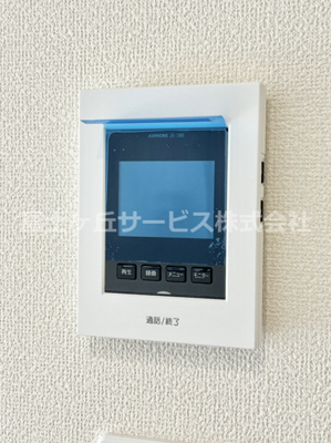 【セキュリティ】 | 三島市幸原町2丁目 新築一戸建て A号棟 | TVモニター付きインターフォンです