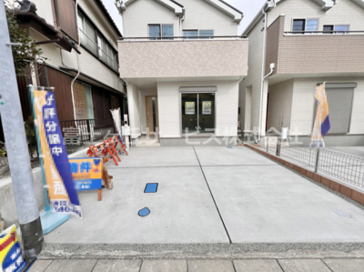 【駐車場】 | 三島市幸原町2丁目 新築一戸建て A号棟 | 駐車場に車を止められます