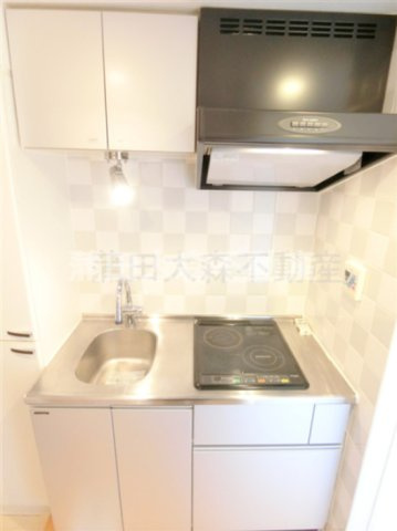 ブライズ大森町のキッチン|IH2口システムキッチン