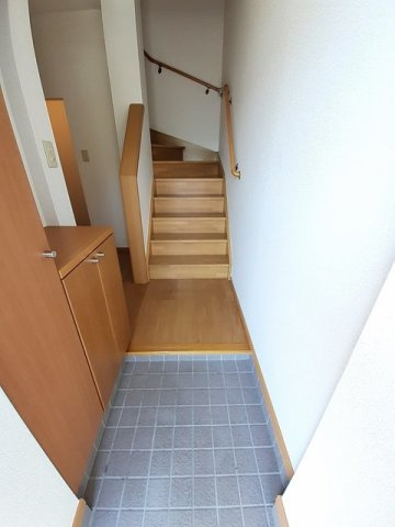 ブル－スカイＡの玄関|シンプルで使いやすい玄関です