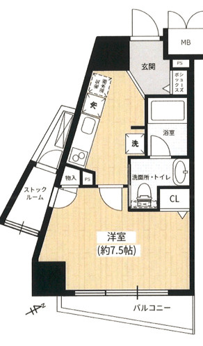 【間取り】 | グルーブ神戸ハーバーアリーナ