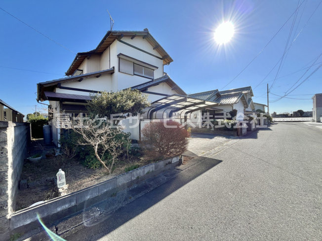 【外観】 | 磐田市下岡田　磐田南小近くの売土地 | 【更地渡し】公簿202㎡(61.1坪) / 宅地/市街化調整区域