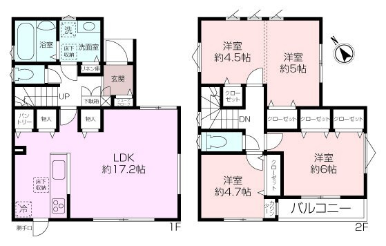 ～駅まで平坦～VerGarden内川新築戸建ての画像