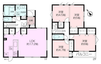 各居室にクローゼットがついており、リネン庫やパントリーもついており、すっきりとお過ごしいただけます。