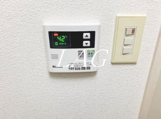 【設備】 | ラポール南浦和 | 給湯器パネルです。