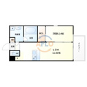 【間取り】 | プレジオ江坂ROUGE　間取り