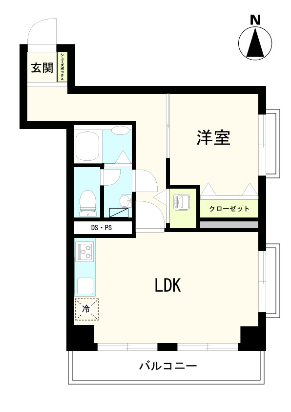 練馬スカイホームの間取り|新規内装フルリノベーション中♪全室フローリングです♪