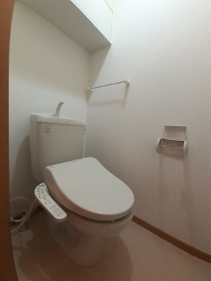 【トイレ】 | ガーデンハウス月代Ａ | トイレもきれいです