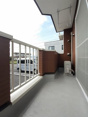 【バルコニー】 | ガーデンハウス月代Ａ | お洗濯にも便利なバルコニー付き