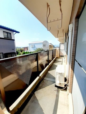 【バルコニー】 | ソシア宮原 | 暖かな日差しのふりそそぐバルコニー