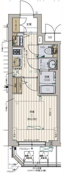 【間取り】 | ファーストフィオーレ神戸駅前