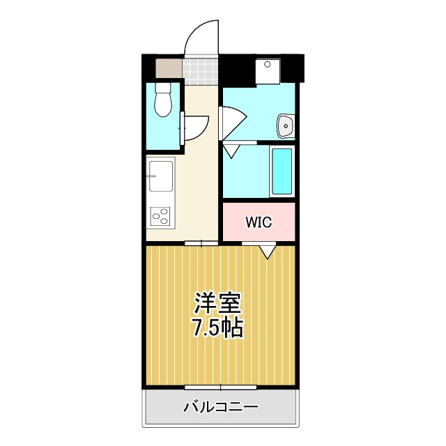 愛コーポレーションカネタの間取り
