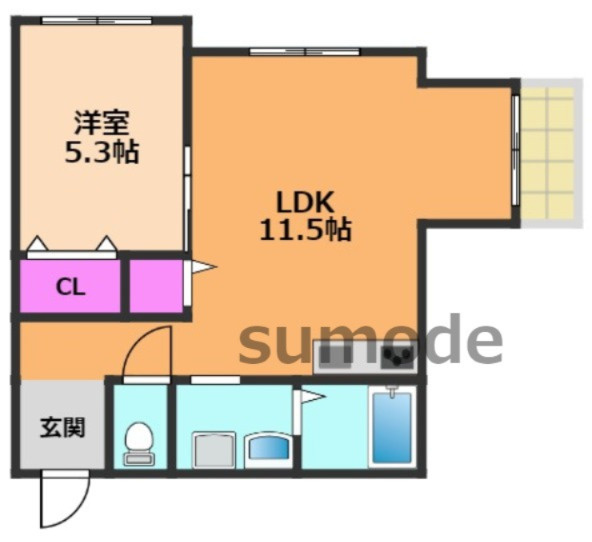 【間取り】 | 庄グリーンハイツ
