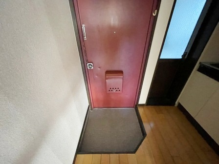 北区田端新町２丁目の賃貸マンションの玄関