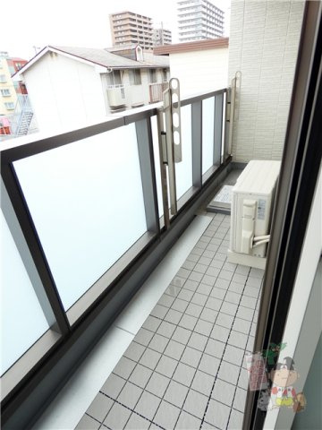 クラリティＮのバルコニー