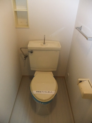 ツインシティ東砂アネックスのトイレ|落ち着いたトイレです