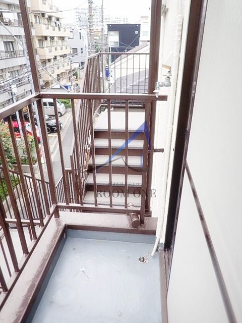 ハイツカブラキのバルコニー|バルコニーです。