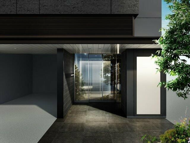 プラウドフラット虎ノ門のエントランス