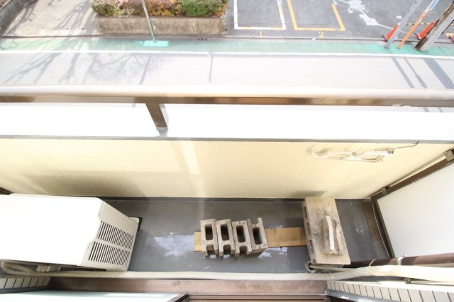 アーク境南町のバルコニー