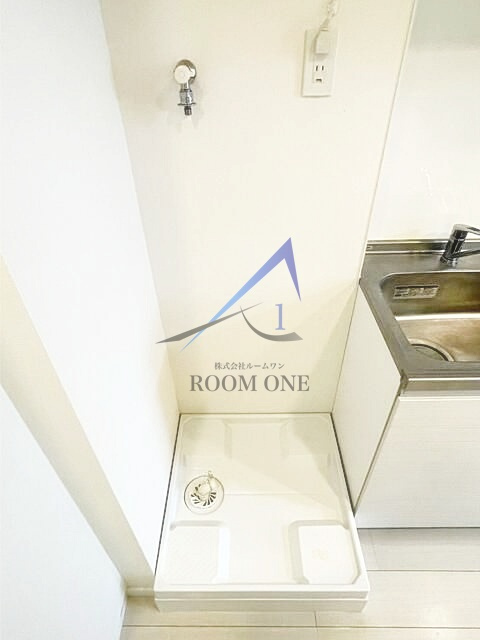 ホワイトヴィラ碑文谷の設備|洗濯機置き場です。