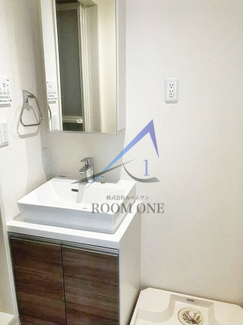 ウェルスクエア田園調布の洗面所|洗面台です。