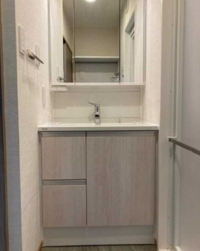 レジディア世田谷若林　駅近　オートロック　角部屋の洗面所