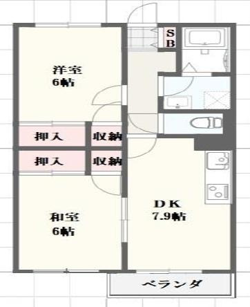 ビラ・タルミの間取り