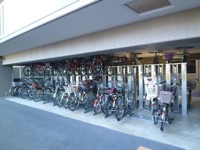 【駐輪場】 | サンマンションアトレ東向日