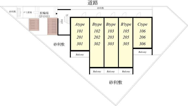 リブリ・フォンターナの区画図
