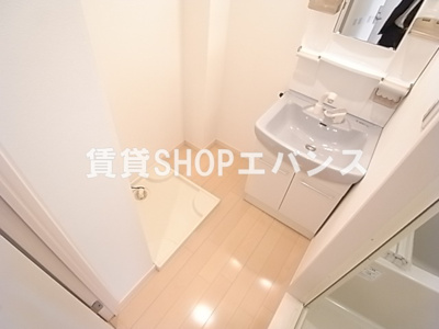 【洗面所】 | プレジール | スペースが確保できる洗面所です