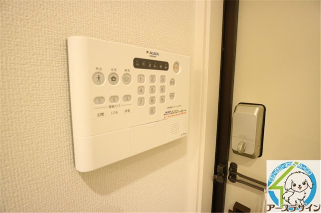 D-room　明石オーシャンビューハイツのセキュリティ|パース写真