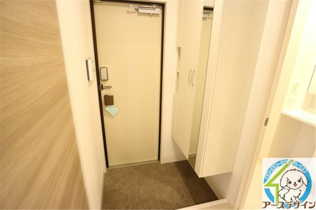 D-room　明石オーシャンビューハイツの玄関|パース写真