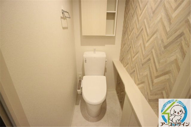 D-room上ノ丸のトイレ|パース写真