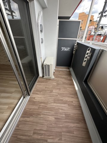 セレニテ放出リアンのバルコニー