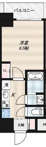 セレニテ放出リアンの間取り