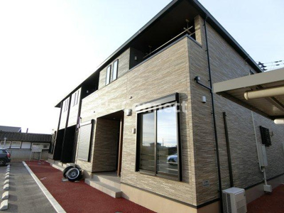 【外観】 | ノアーズアークⅡ | ２０２４年築のアパートです。