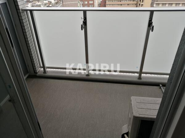 レジュールアッシュOSAKA新深江のバルコニー