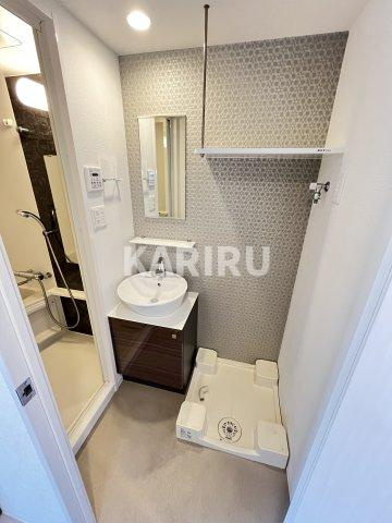 エスリード大阪城テラスの独立洗面台