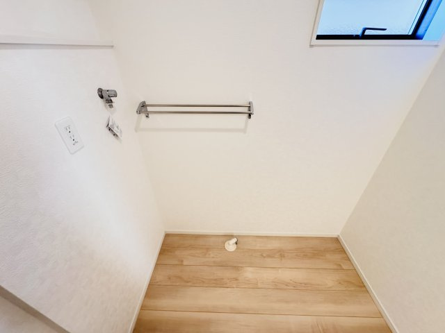 柏市布施新町４丁目新築戸建（布施新町第３）のランドリースペース|洗濯機置き場