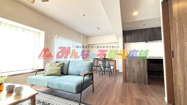 ツインタワー久留米の居間・リビング