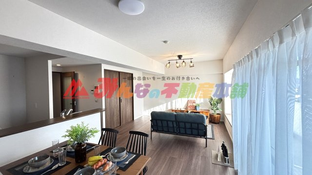 ツインタワー久留米の居間・リビング