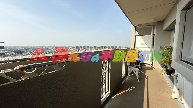 エバーライフネアシティ久留米弐番館のバルコニー