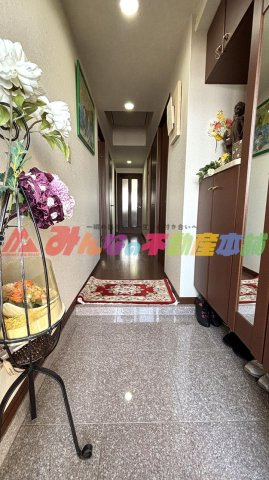 エバーライフネアシティ久留米弐番館の玄関