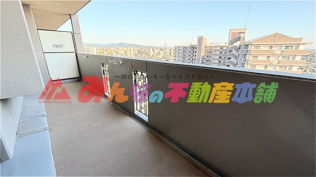エバーライフネアシティ久留米弐番館のバルコニー